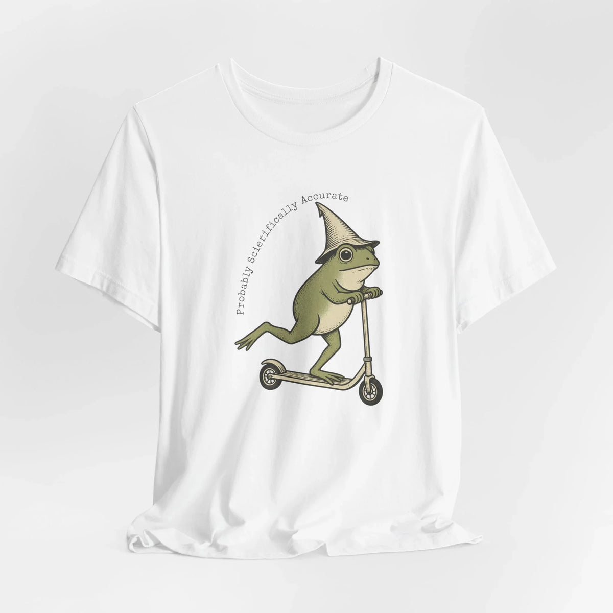Probably Accurate Frog Wizard Scooter T-Shirt