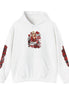 Fast Lane Heavy Blend Hoodie – Red & Black Streetwear