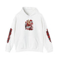 Fast Lane Heavy Blend Hoodie – Red & Black Streetwear