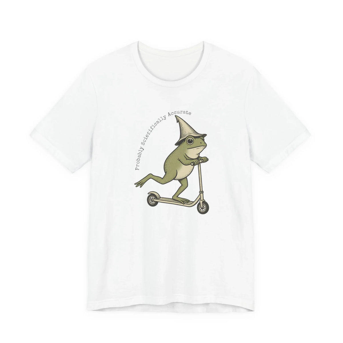 Probably Accurate Frog Wizard Scooter T-Shirt