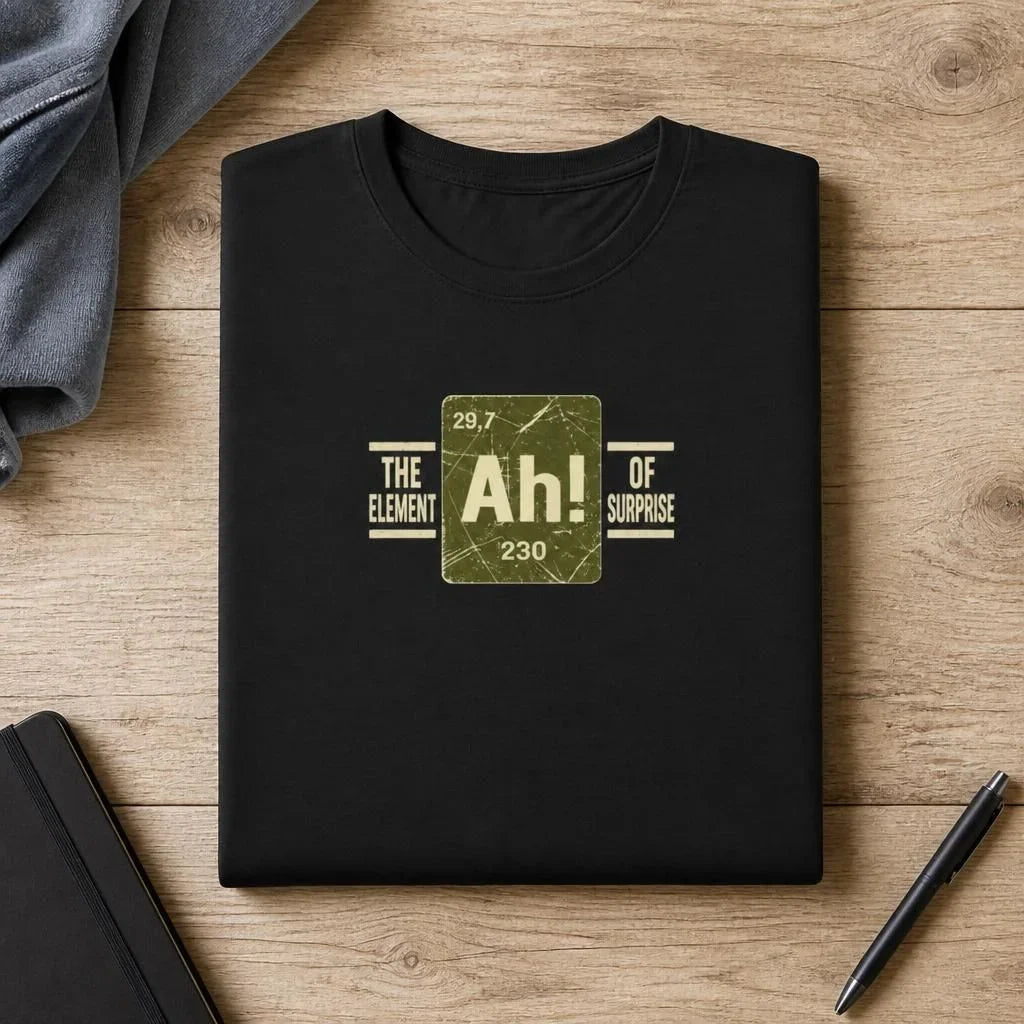 Ah! The Elephant of Surprise - Geek Humor T-Shirt
