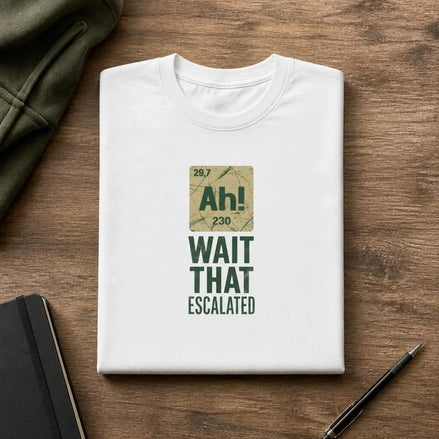 Ah! Periodic Table Chemistry Humor T-Shirt