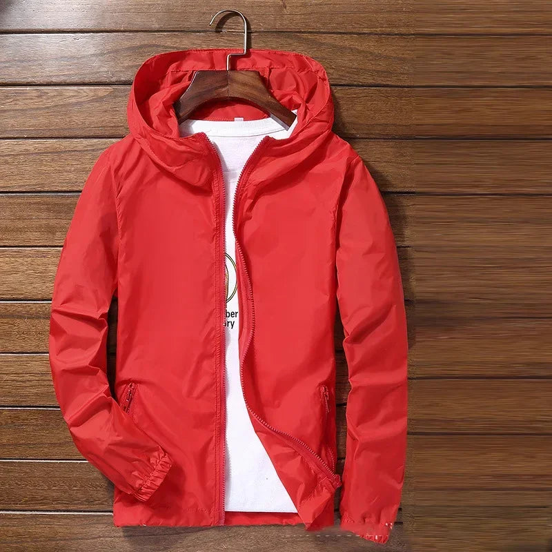 Ultra-Light Waterproof Jacket - Windproof UV Protection Rain Coat S-7XL - TNH apparel