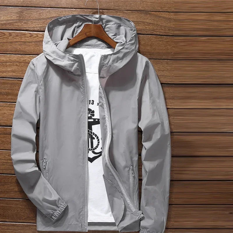 Ultra-Light Waterproof Jacket - Windproof UV Protection Rain Coat S-7XL - TNH apparel