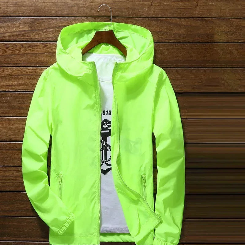 Ultra-Light Waterproof Jacket - Windproof UV Protection Rain Coat S-7XL - TNH apparel