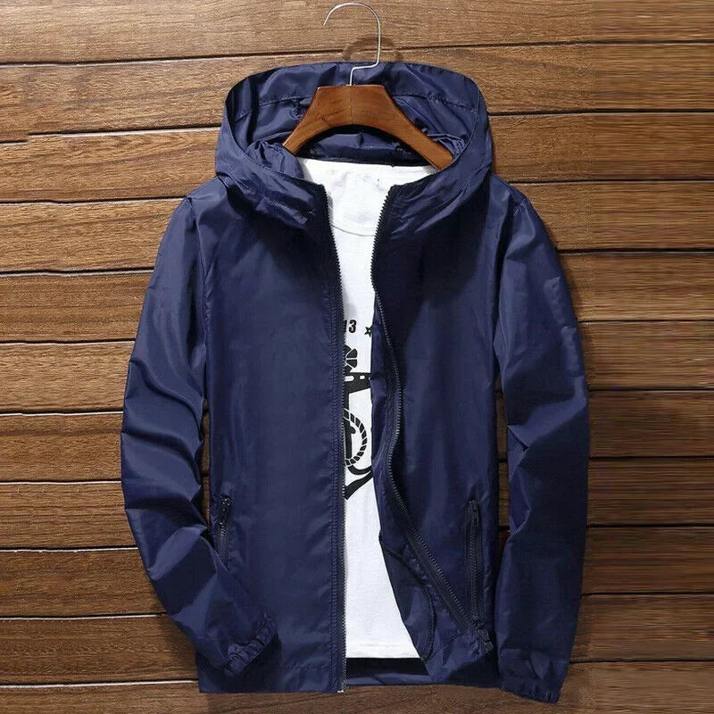 Ultra-Light Waterproof Jacket - Windproof UV Protection Rain Coat S-7XL - TNH apparel