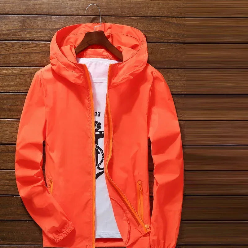 Ultra-Light Waterproof Jacket - Windproof UV Protection Rain Coat S-7XL - TNH apparel