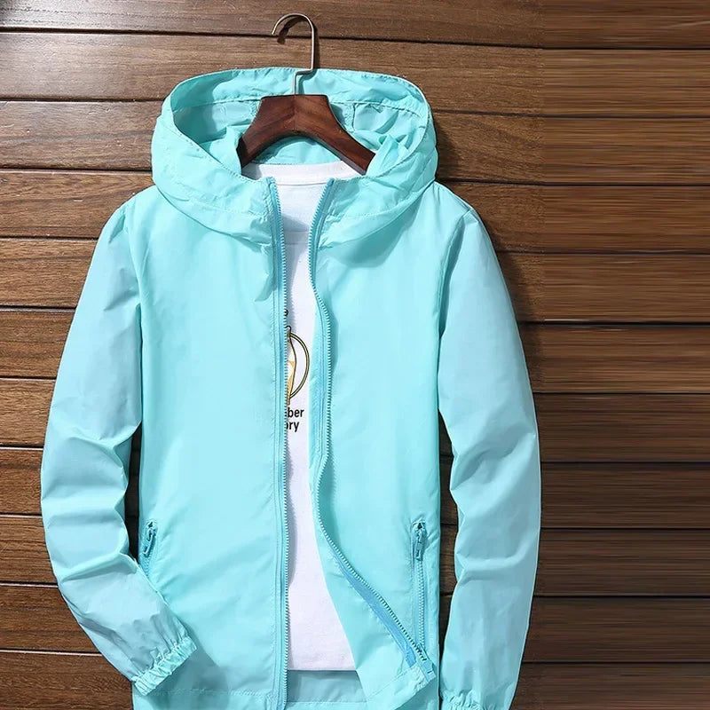 Ultra-Light Waterproof Jacket - Windproof UV Protection Rain Coat S-7XL - TNH apparel