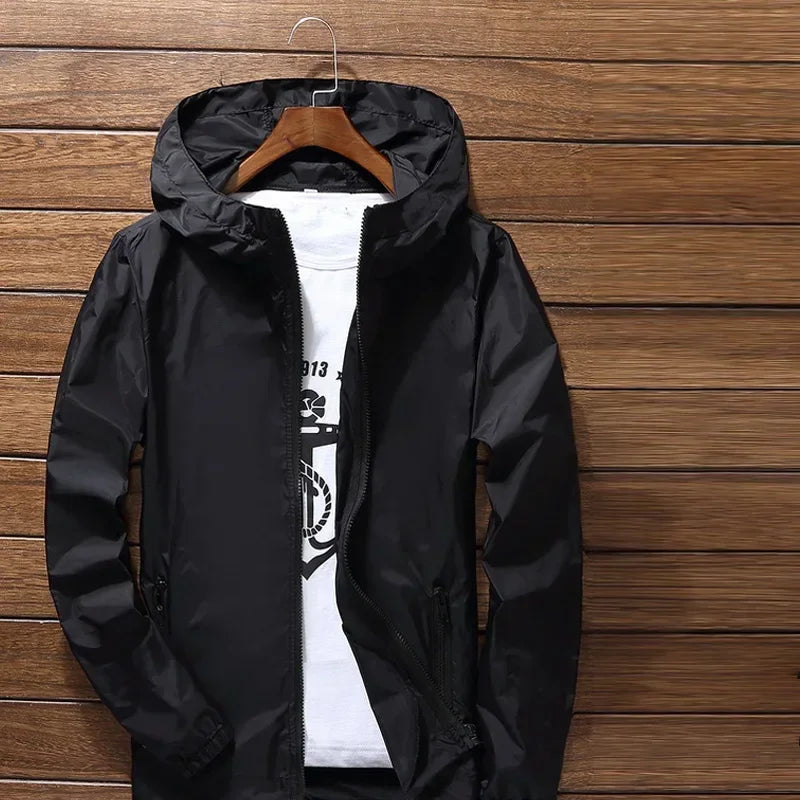 Ultra-Light Waterproof Jacket - Windproof UV Protection Rain Coat S-7XL - TNH apparel