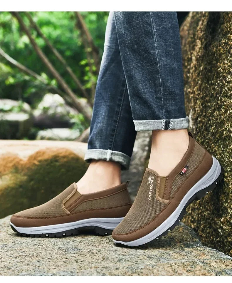 Men's Breathable Casual Shoes - Lightweight Comfort Sneakers - TNH apparel