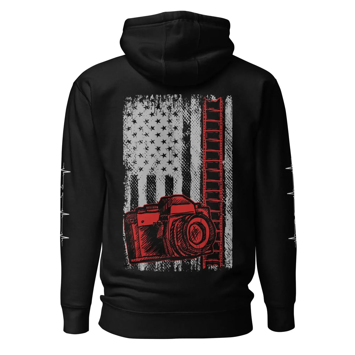 Negative Space Art Hoodie - Unisex Cozy Cotton Blend - TNH apparel