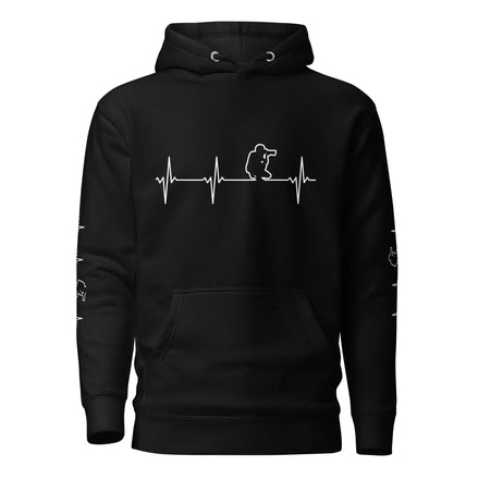 Negative Space Art Hoodie - Unisex Cozy Cotton Blend - TNH apparel