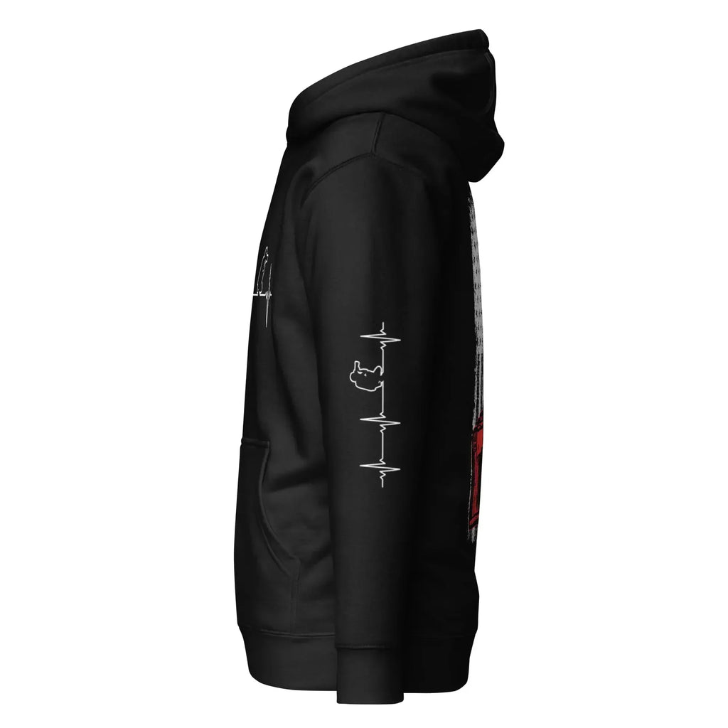 Negative Space Art Hoodie - Unisex Cozy Cotton Blend - TNH apparel