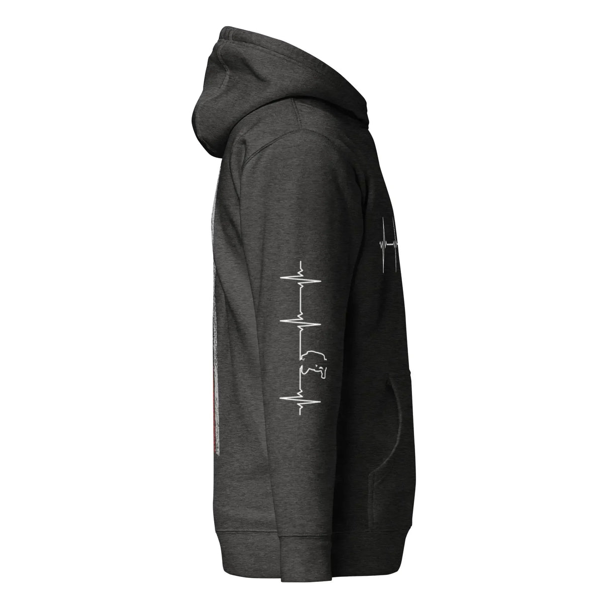 Negative Space Art Hoodie - Unisex Cozy Cotton Blend - TNH apparel