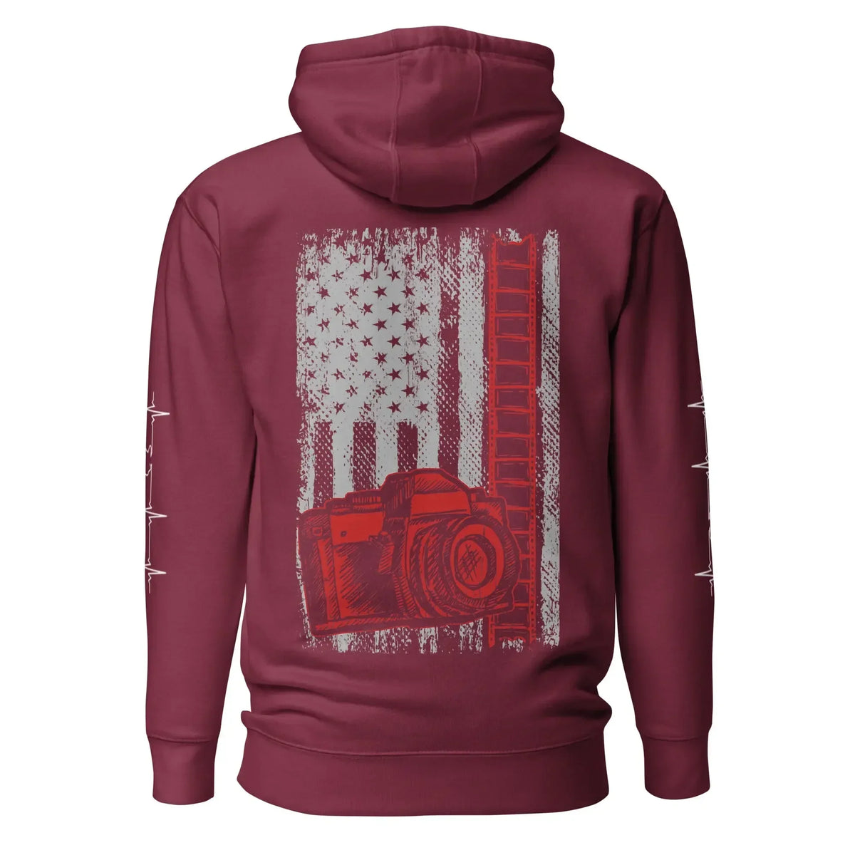 Negative Space Art Hoodie - Unisex Cozy Cotton Blend - TNH apparel