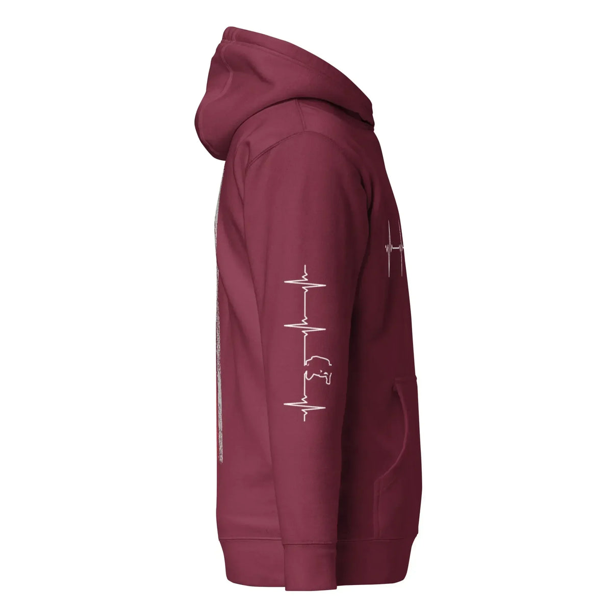 Negative Space Art Hoodie - Unisex Cozy Cotton Blend - TNH apparel