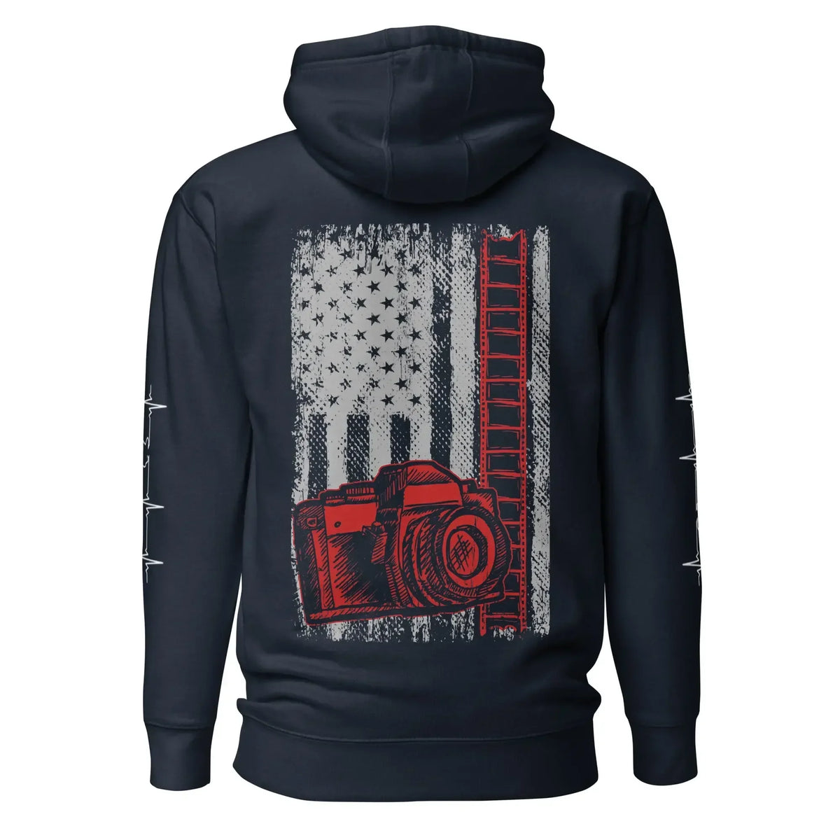 Negative Space Art Hoodie - Unisex Cozy Cotton Blend - TNH apparel