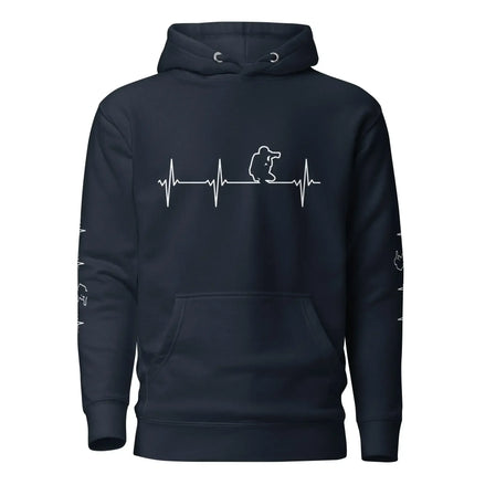 Negative Space Art Hoodie - Unisex Cozy Cotton Blend - TNH apparel