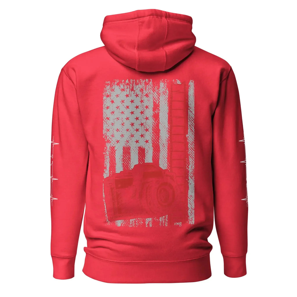 Negative Space Art Hoodie - Unisex Cozy Cotton Blend - TNH apparel