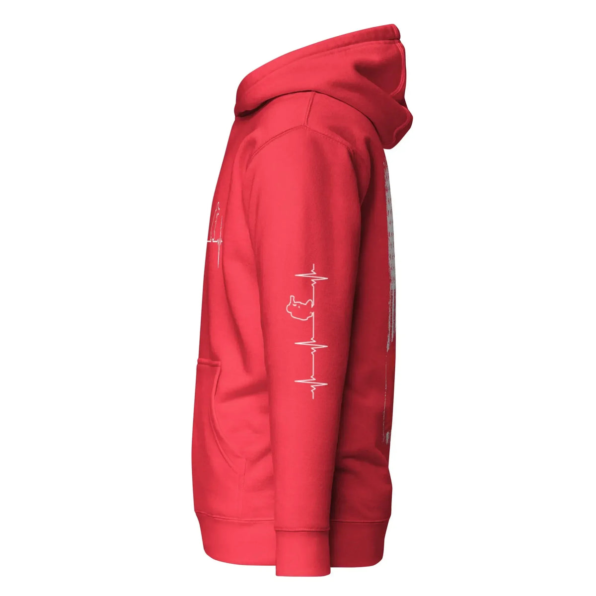 Negative Space Art Hoodie - Unisex Cozy Cotton Blend - TNH apparel