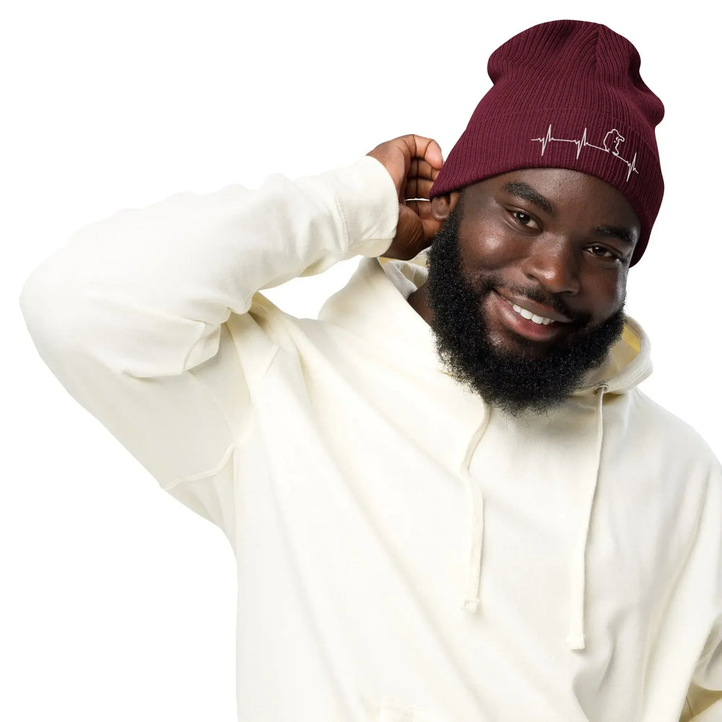 Organic Ribbed Beanie - Eco-Friendly 100% Cotton - TNH apparel