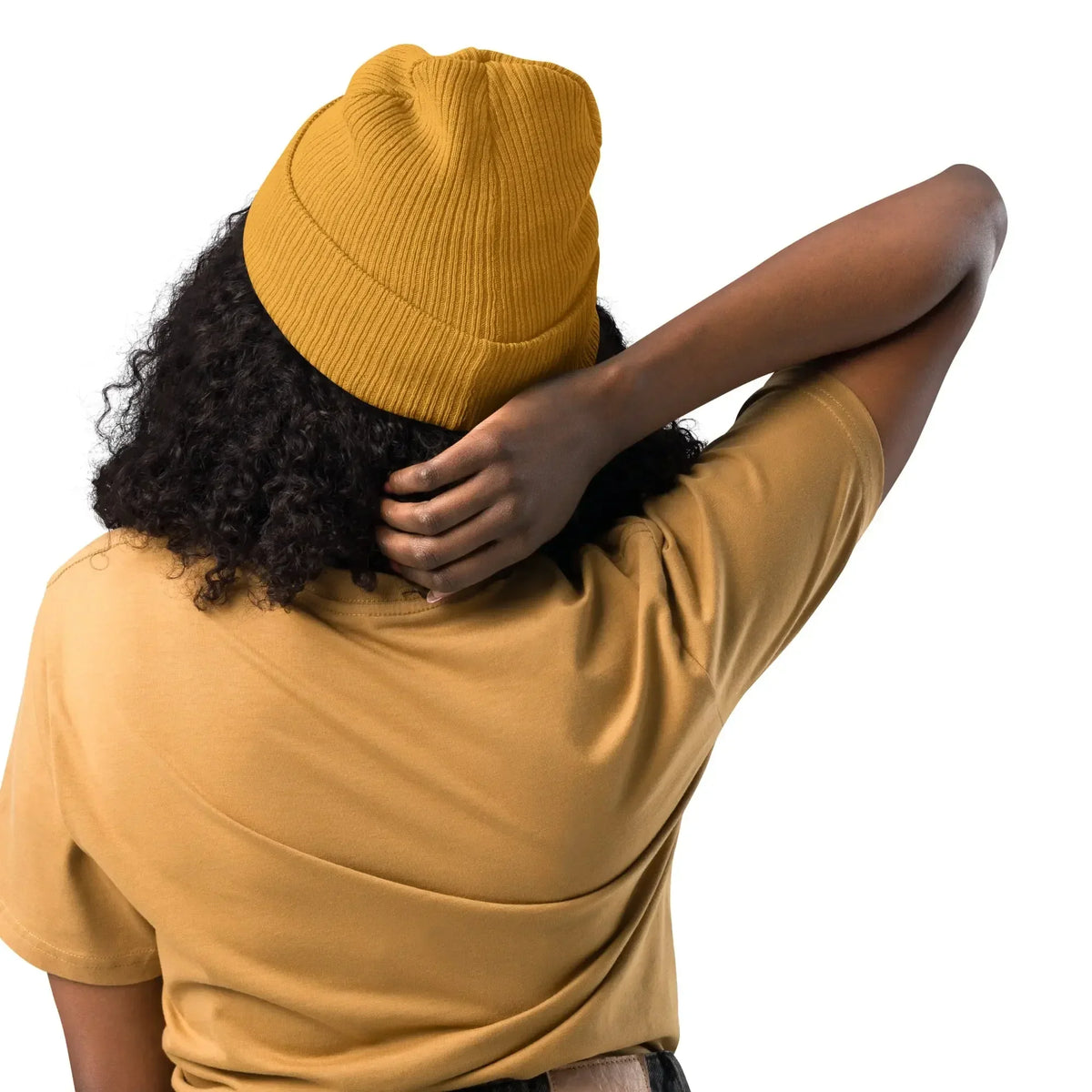 Organic Ribbed Beanie - Eco-Friendly 100% Cotton - TNH apparel