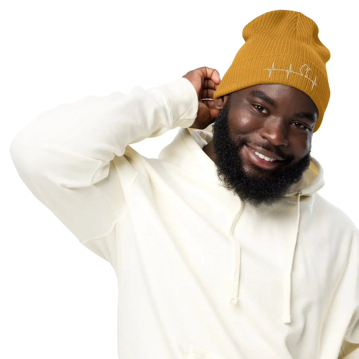 Organic Ribbed Beanie - Eco-Friendly 100% Cotton - TNH apparel