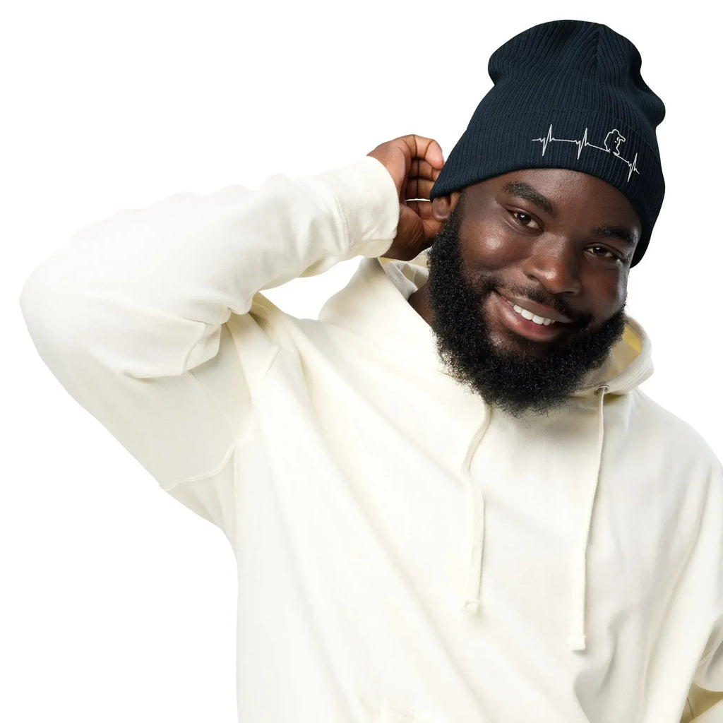 Organic Ribbed Beanie - Eco-Friendly 100% Cotton - TNH apparel