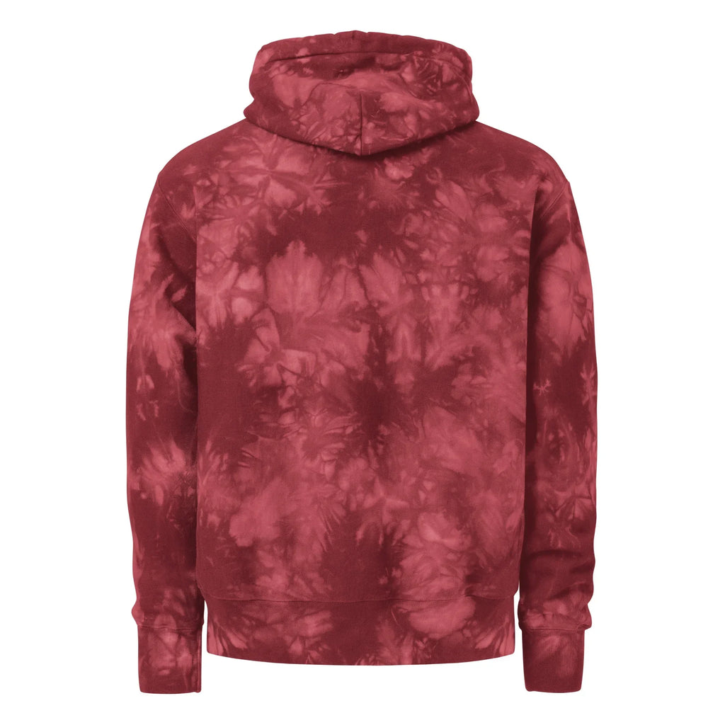 Unisex Champion tie-dye hoodie colorful streetwear hoodie 