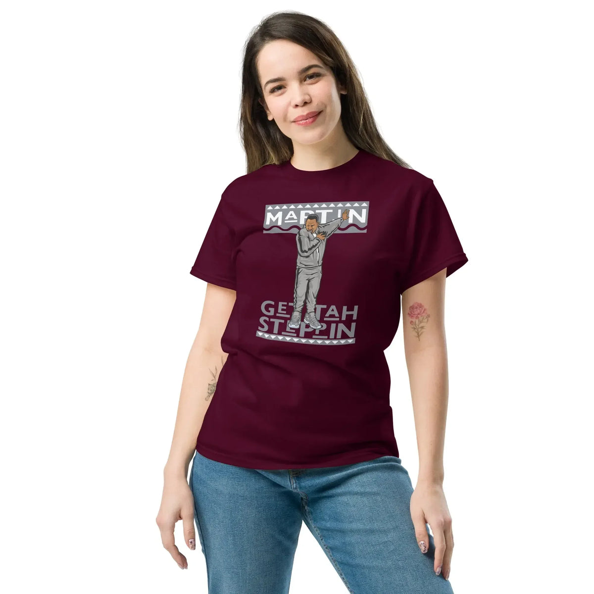 Unisex classic tee/GET TAH STEPIN - TNH apparel