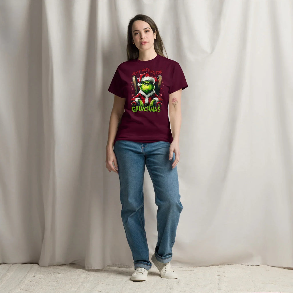 Unisex classic tee| just waiting for Christmas - TNH apparel