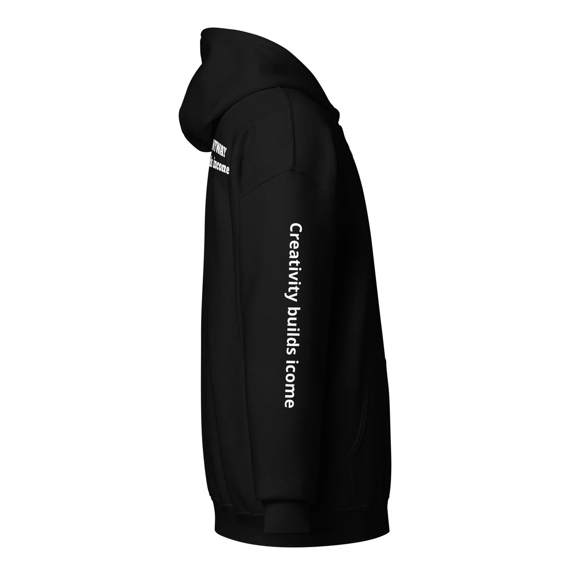 Product mockupUnisex heavy blend zip hoodies Show Up motivational hoodies 