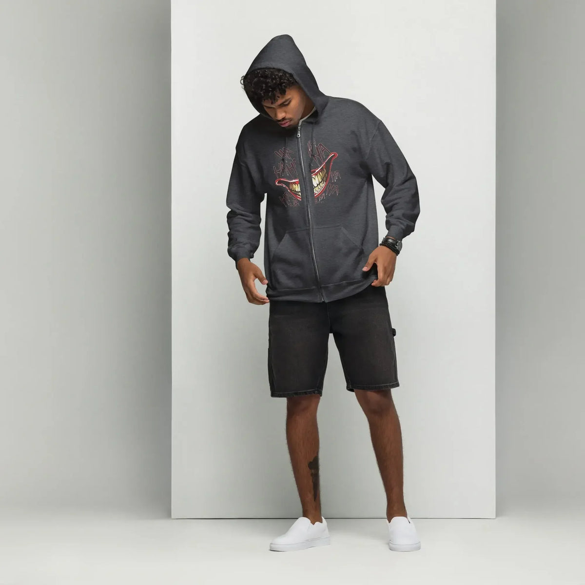 Unisex heavy blend zip hoodie - TNH apparel