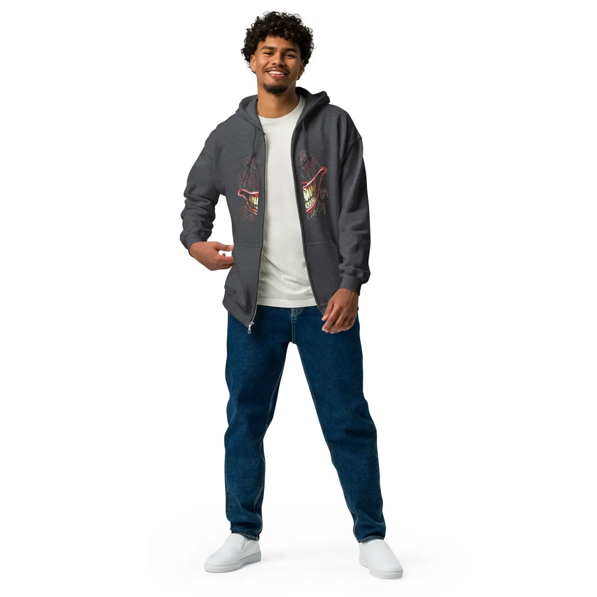 Unisex heavy blend zip hoodie - TNH apparel