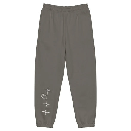 90s Heavyweight Sweatpants - Street Style Soft Fleece - TNH apparel