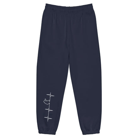 90s Heavyweight Sweatpants - Street Style Soft Fleece - TNH apparel