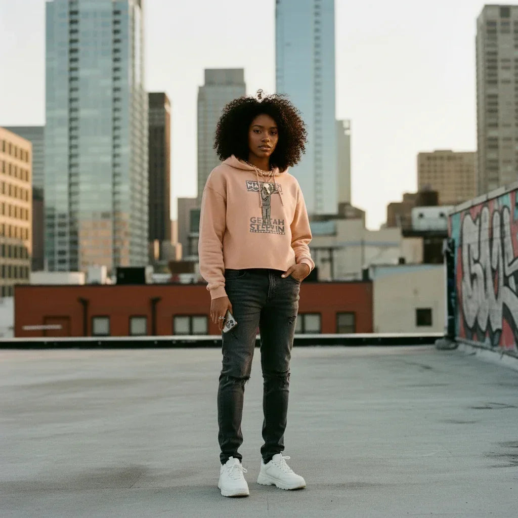 Crop Hoodie - TNH apparel
