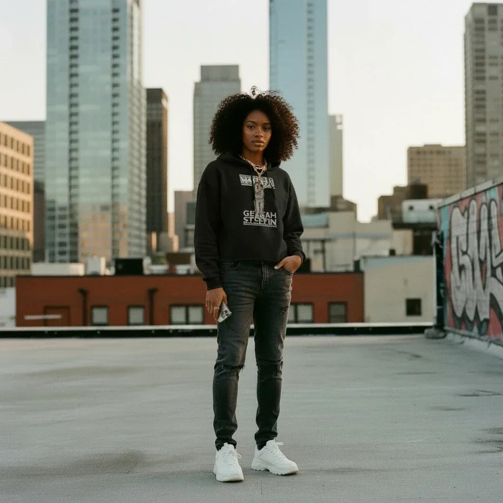 Crop Hoodie - TNH apparel
