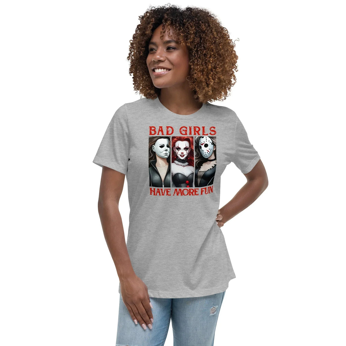 Women's Relaxed T-Shirt|Bad girls have more fun - TNH apparel